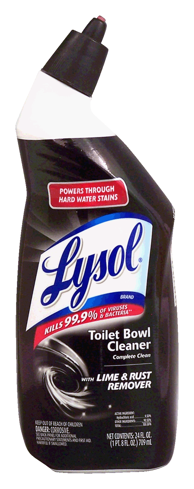 Lysol Lime & Rust toilet bowl cleaner with lime & rust remover Full-Size Picture